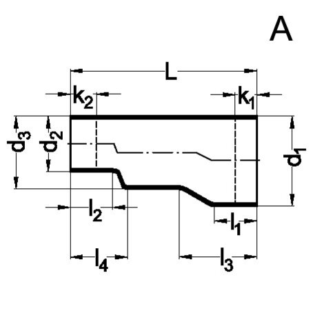 Reducer eccentric long