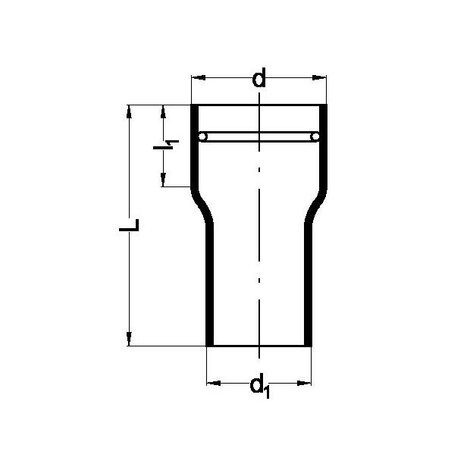 Contraction socketWith O-ring