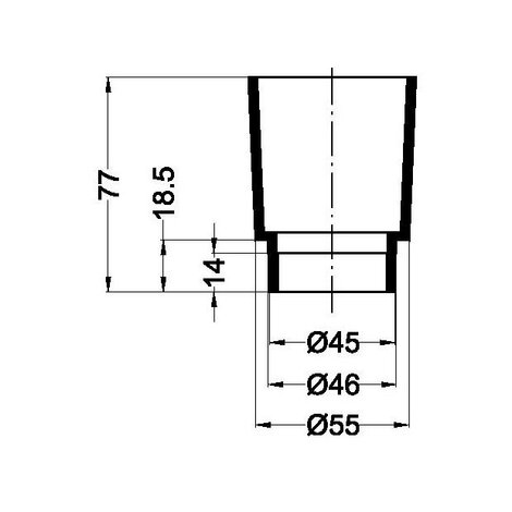 Universal protection plugFor all trap connection bends/sockets