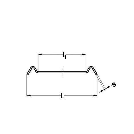 Clamp liners2 identical metal clamp liners per set