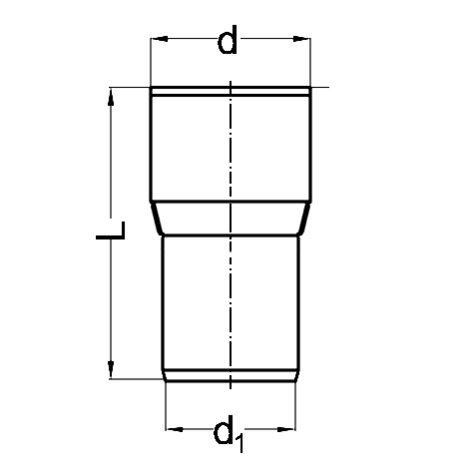 Cast iron transition