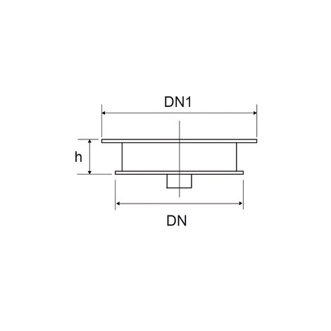 Plug for floor gully with stainless steel plate