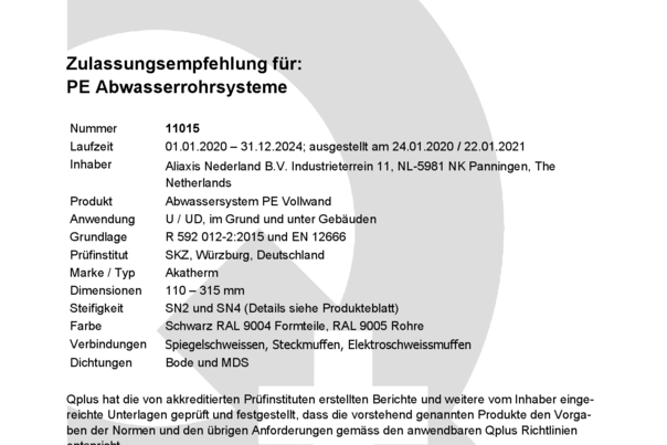 Swiss Quality Grundstuecksentwaesserung Switzerland